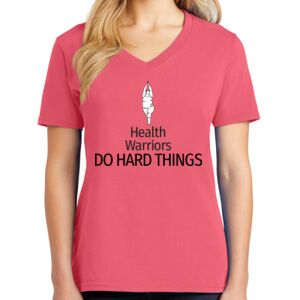 Cotton Women's V-neck Tee Thumbnail