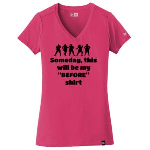 Women's Heritage Blend V Neck Tee Thumbnail