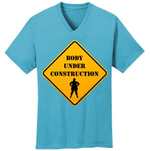 Unisex Cotton V-neck Tee Thumbnail