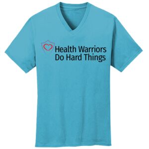 Unisex Cotton V-neck Tee Thumbnail